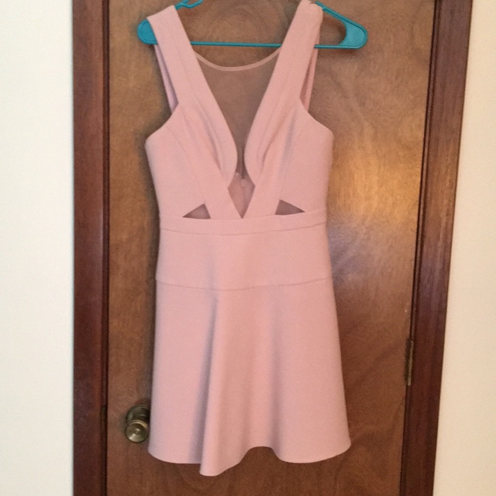 BCBG MaxAzria Britney Dress in Tea Rose